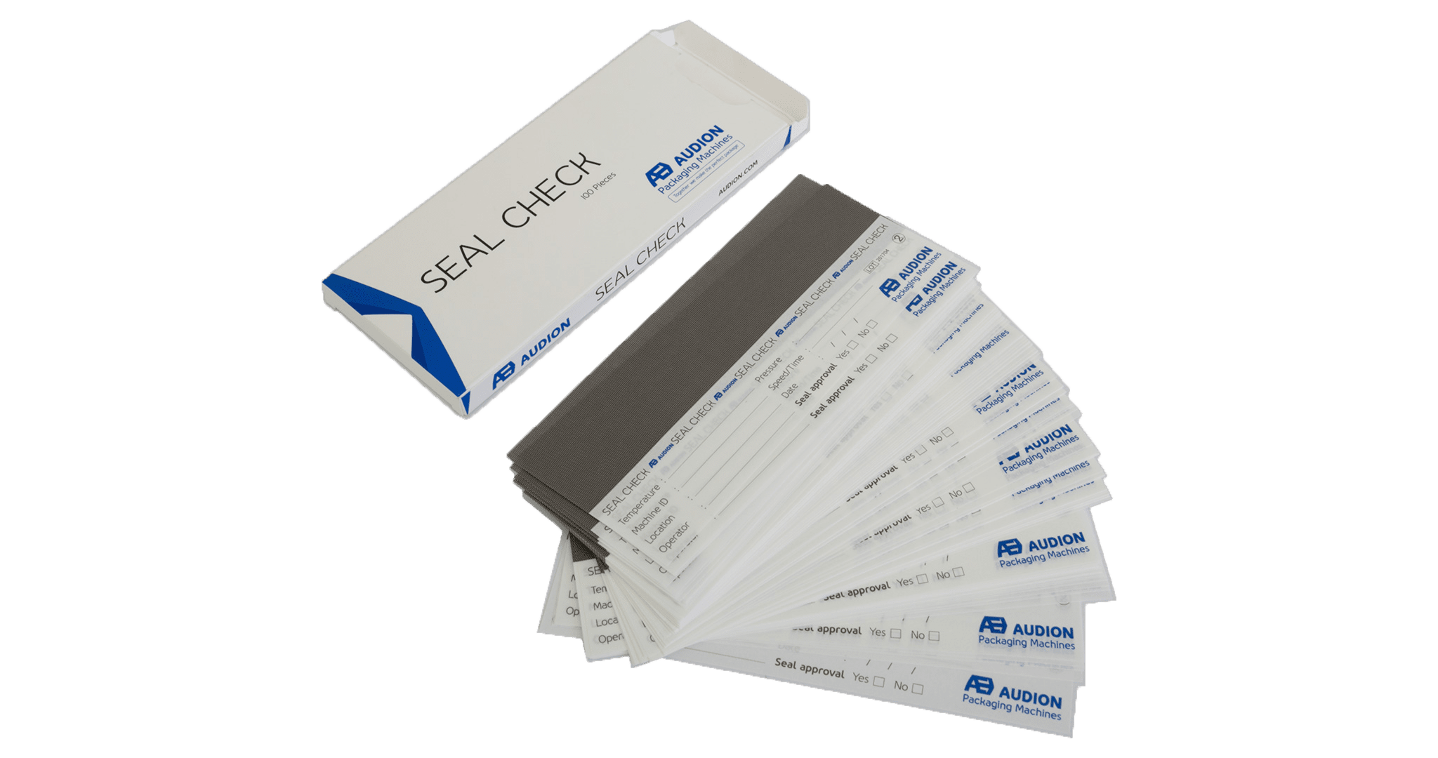 Seal check sheets 100 sheets Audion ASC SHEET Arkusze do kontroli zgrzewu Audion ASC-SHEET